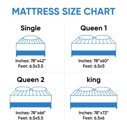 Diamond Supreme Foam Matrress Size