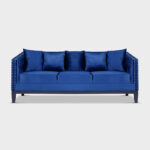 3 seater Charcoal Sofa Set