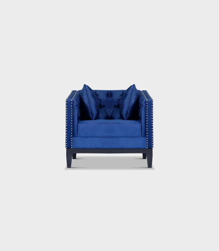 1 seater Charcoal Sofa Set
