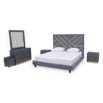 Dakota Bed Set By Diamond Home