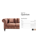 Quinton Chesterfield Sofa Set By Diamond Home Pakistan