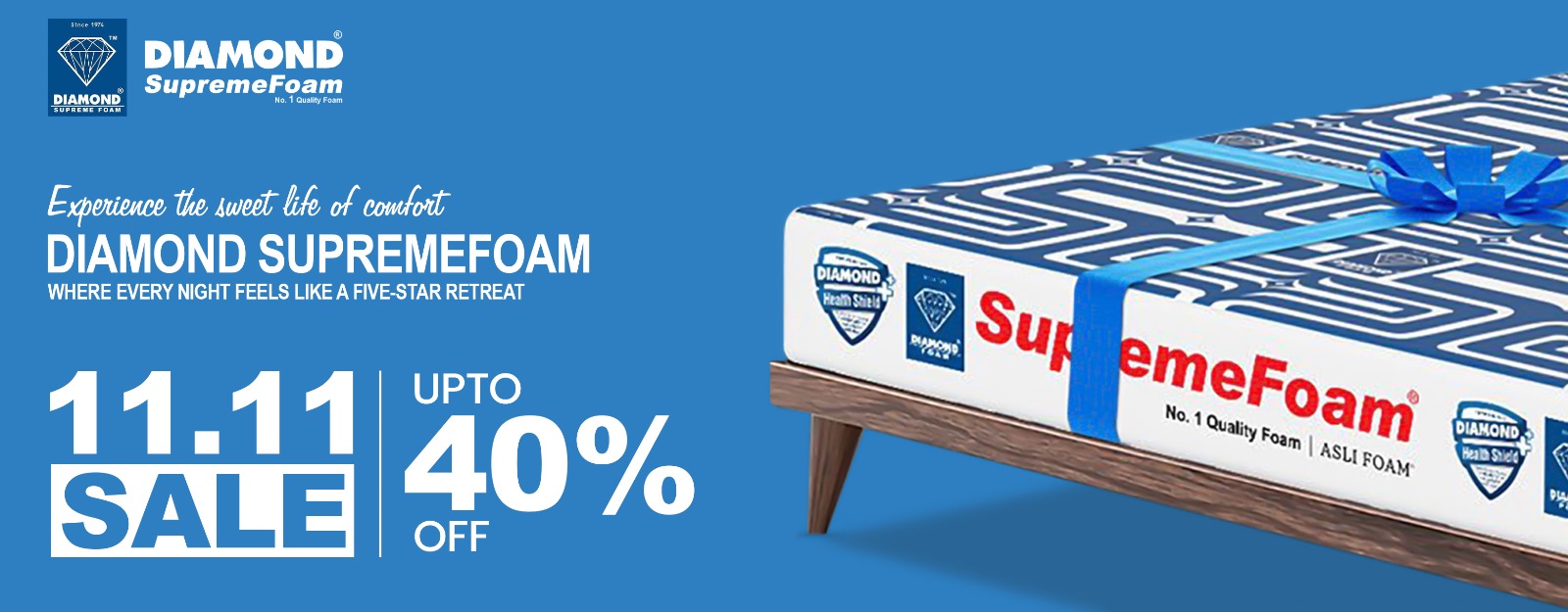 Diamond Supreme Foam 11.11 Sale