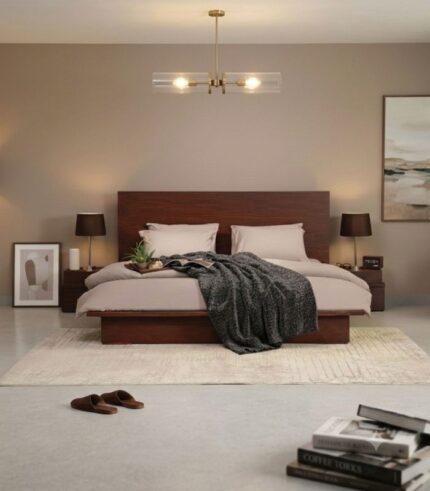 Cora Wood Bed Set By Diamond Home Pakistan