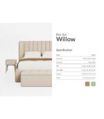 Willow Bed Set By Diamond Home Pakistan